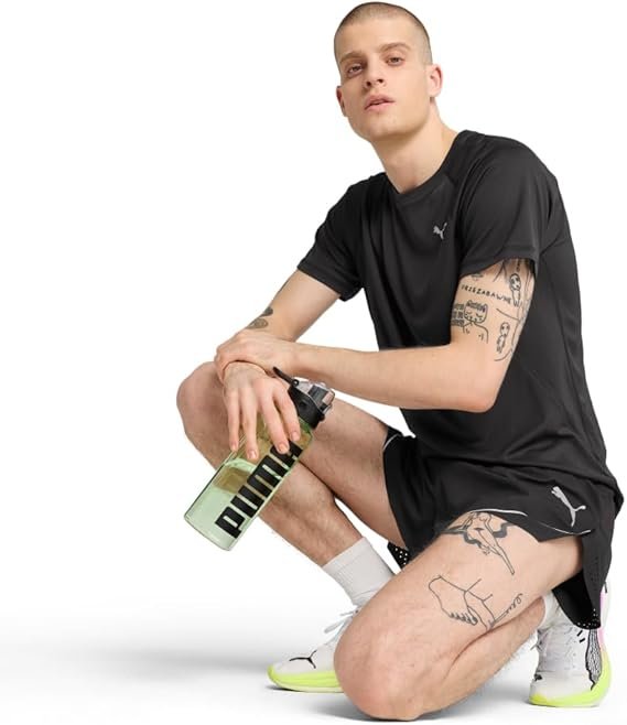 Puma Mens Run Favorite T-Shirt - Image 2