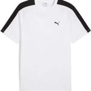 PUMA Mens Iconic T7 Logo Crew Neck Short Sleeve Casual Tops
