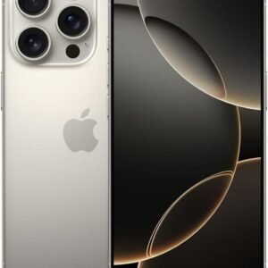 Apple iPhone 16 Pro Max, 256GB, Black Titanium - Locked to Boost